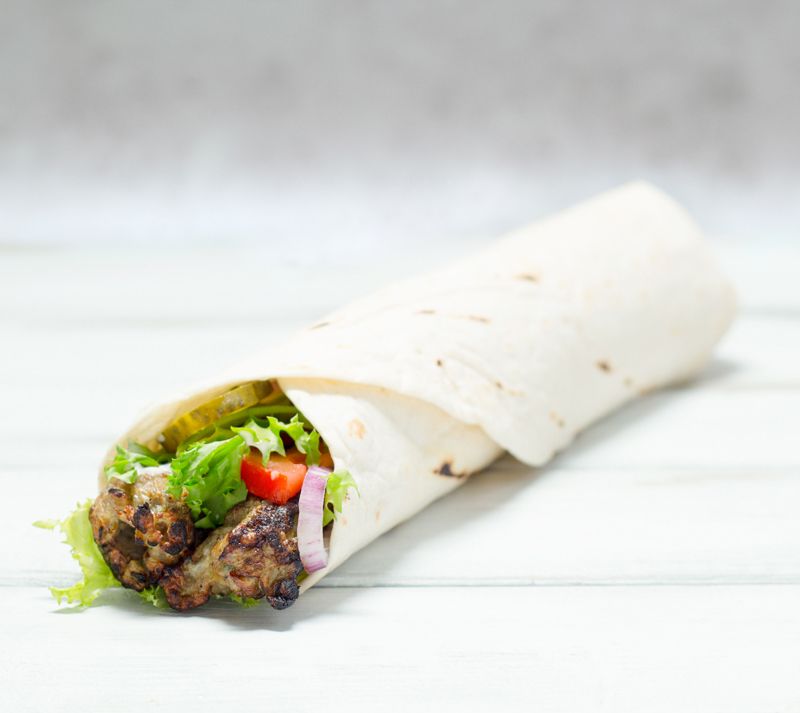 Chicken kebab Wrap